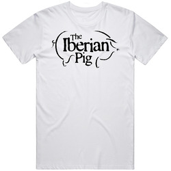 The Iberian Pig Atlanta Georgia Top Restaurants Food Fan Lover Foodie Mens Size Large White  T Shirt