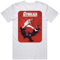 Gymkata Movie 80's Action Mens Size Large White T Shirt Gymkata Movie 80's Action Mens Size Large White T Shirt