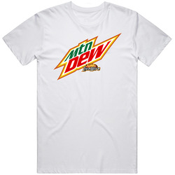 Mountain Dew Live Wire Best Soda Of All Time Soft Drink Lovers Mens Size Large White T Shirt Mountain Dew Live Wire Best Soda Of All Time Soft Drink Lovers Mens Size Large White T Shirt