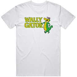 Wally Gator Retro Cartoon Character Mens Size Large White T Shirt Wally Gator Retro Cartoon Character Mens Size Large White T Shirt