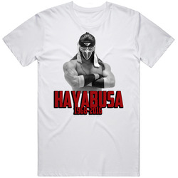 Hayabusa Memorial Fan Mens Size Large White T Shirt Hayabusa Memorial Fan Mens Size Large White T Shirt