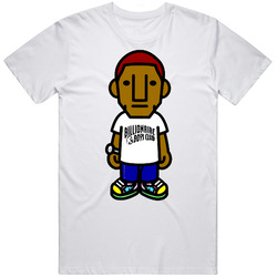 N E R D Nerd Pharrell Music Mens Size Large White  T Shirt