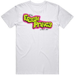 Fresh Prince Of Bel Air Retro Tv Show Rap Mens Size Large White T Shirt Fresh Prince Of Bel Air Retro Tv Show Rap Mens Size Large White T Shirt