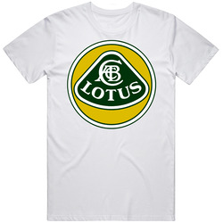 Lotus Logo Mens Size Large White T Shirt Lotus Logo Mens Size Large White T Shirt
