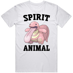 Lickitung Is My Spirit Animal Mens Size Large White T Shirt Lickitung Is My Spirit Animal Mens Size Large White T Shirt