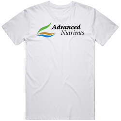 Advanced Nutrtients Cannabis Weed Company Logo Mens Size Large White T Shirt Advanced Nutrtients Cannabis Weed Company Logo Mens Size Large White T Shirt