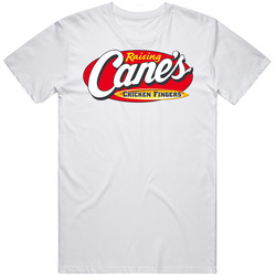 Raising Canes Chicken Fingers Favourite Food Mens Size Large White  T Shirt