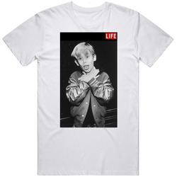 Ryan Gosling Macaulay Culkin Mens Size Large White  T Shirt