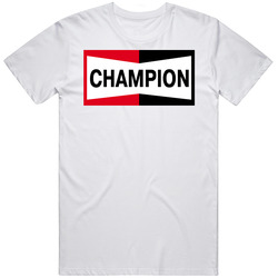 Vintage Champion Logo Mens Size Large White T Shirt Vintage Champion Logo Mens Size Large White T Shirt