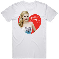 Brittany Murphy 90s Movie Tv Stars Heartthrob Fan Mens Size Large White T Shirt Brittany Murphy 90s Movie Tv Stars Heartthrob Fan Mens Size Large White T Shirt