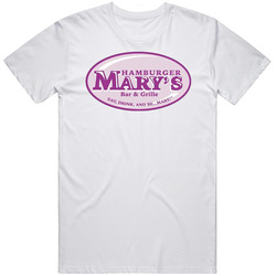 Hamburger Mary's Popular Orlando Restaurant Mens Size Large White  T Shirt