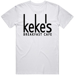 Keke's Breakfast Cafe Popular Orlando Restaurant Mens Size Large White  T Shirt