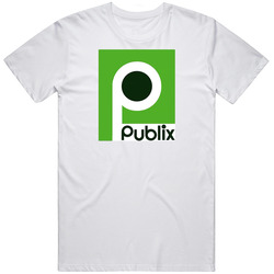 Publix Supermarket Logo Mens Size Large White  T Shirt