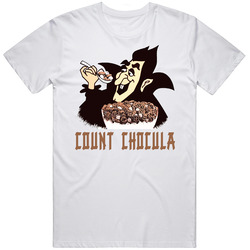 Count Chocula Cereal Cartoon Mens Size Large White T Shirt Count Chocula Cereal Cartoon Mens Size Large White T Shirt