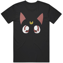 Luna Cat Sailor Moon Unisex T Shirt Luna Cat Sailor Moon Unisex T Shirt