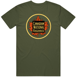 Canadian National Railway, T-shirt, Rail, Train, Canada, Cn, Pacific Unisex T Shirt