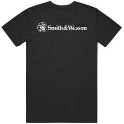 Smith And Wesson T-shirt Gun Graphics Tee Pro Gun Shirt 2nd Amendm3[black] Front Unisex T Shirt
