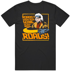 Back To The Future T-shirt Funny Tee Doc Brown Unisex T Shirt Back To The Future T-shirt Funny Tee Doc Brown Unisex T Shirt