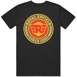 A Royal Enfield Logo14159 Unisex T Shirt A Royal Enfield Logo14159 Unisex T Shirt