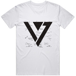 Seventeen printed signed unisex t-shirt kpop photocard boys be dvd album vernon Unisex T Shirt Seventeen printed signed unisex t-shirt kpop photocard boys be dvd album vernon Unisex T Shirt