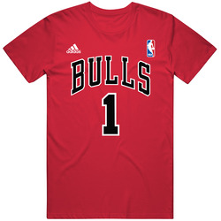 Derrick Rose Chicago Bulls Unisex T Shirt Derrick Rose Chicago Bulls Unisex T Shirt