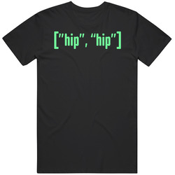 Hip Hip Array Funny Geek Code Computer Programmer Web Design Unisex T Shirt Hip Hip Array Funny Geek Code Computer Programmer Web Design Unisex T Shirt