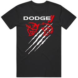 Dodge Demon 2017 Hellcat Mopar Charger Challenger Claw Marks Logo Unisex T Shirt Dodge Demon 2017 Hellcat Mopar Charger Challenger Claw Marks Logo Unisex T Shirt