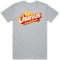 Churros Spanish Dessert Company Brand Logo Raglan Unisex T Shirt