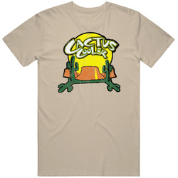 Cactus Cooler Soft Drink Logo Can Soda Fan Gift Idea Worn Look Unisex T Shirt