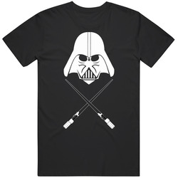 Star Wars Vader And Crossbones Black Unisex T Shirt Star Wars Vader And Crossbones Black Unisex T Shirt