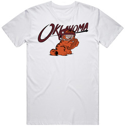 University Ou Sooners Garfield Cartoon Ncaa Football Unisex T Shirt University Ou Sooners Garfield Cartoon Ncaa Football Unisex T Shirt