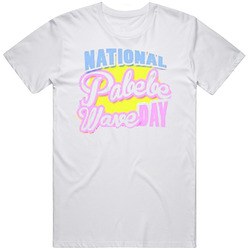 Natl Pabebe Wave Day - White Unisex T Shirt Natl Pabebe Wave Day - White Unisex T Shirt