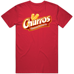 Churros Spanish Dessert Company Brand Logo Unisex T Shirt