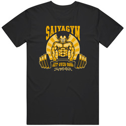 Dragon Ball Z T-shirt Saiya Gym Tee Over 9000 Unisex T Shirt Dragon Ball Z T-shirt Saiya Gym Tee Over 9000 Unisex T Shirt