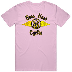 Boss Hoss Pink Unisex T Shirt Boss Hoss Pink Unisex T Shirt