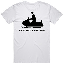 Snowmobile Funny Face Shots Unisex T Shirt Snowmobile Funny Face Shots Unisex T Shirt