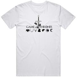Game Of Thrones Simbol Unisex T Shirt Game Of Thrones Simbol Unisex T Shirt