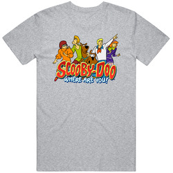 Scooby Doo Where Are You! Retro Cartoon Unisex T Shirt Scooby Doo Where Are You! Retro Cartoon Unisex T Shirt