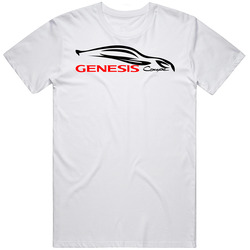T-Shirt Hyundai Genesis Coupe Racing Car Mens White Short Sleeve Tee Size S To 5XL Unisex T Shirt T-Shirt Hyundai Genesis Coupe Racing Car Mens White Short Sleeve Tee Size S To 5XL Unisex T Shirt