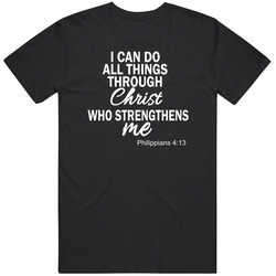 I Can Do All Things Unisex T Shirt I Can Do All Things Unisex T Shirt