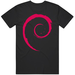 Debian Linux Logo 3 Unisex T Shirt Debian Linux Logo 3 Unisex T Shirt