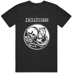 Neurosis Logo Skull Hood B Unisex T Shirt Neurosis Logo Skull Hood B Unisex T Shirt