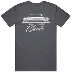 1969 Chevelle Grill View With Model Name Charcoal Grey Unisex T Shirt 1969 Chevelle Grill View With Model Name Charcoal Grey Unisex T Shirt