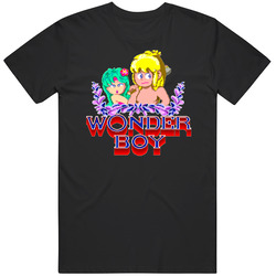 Wonder Boy Classic 64 Retro Video Game Vintage Gamer Unisex T Shirt Wonder Boy Classic 64 Retro Video Game Vintage Gamer Unisex T Shirt