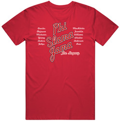 Phi Slama Jama The Legacy Players Houston College Basketball Team Unisex T Shirt Phi Slama Jama The Legacy Players Houston College Basketball Team Unisex T Shirt