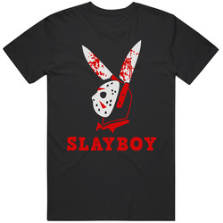 Slayboy Funny Playboy Jason Mask Halloween Unisex T Shirt Slayboy Funny Playboy Jason Mask Halloween Unisex T Shirt