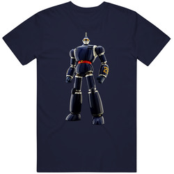 Tetsujin 28 Navy Unisex Size Large T Shirt Tetsujin 28 Navy Unisex Size Large T Shirt