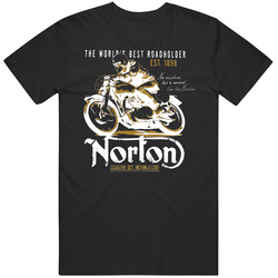 A Norton Motorcycle 3 Unisex Size Large T Shirt
