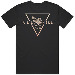 Hot Band Vanna All Hell Album Unisex Size Large T Shirt Hot Band Vanna All Hell Album Unisex Size Large T Shirt