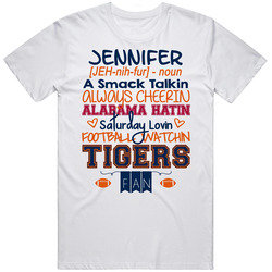 Jennifer Smack Talkin Tigers Unisex Size Large T Shirt Jennifer Smack Talkin Tigers Unisex Size Large T Shirt